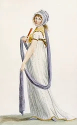 Toilette Demi-Habillee, Illustration aus 